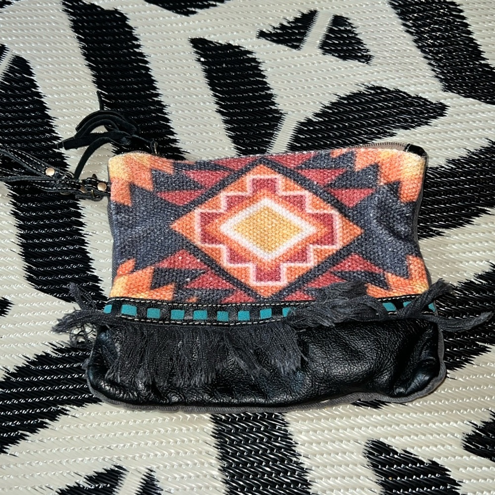 Aztec Myra wristlet